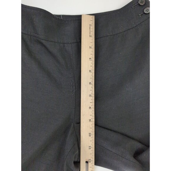 Talbots Wool Pants Womens 4 Black Career Professional Capsule Minimalist - Picture 10 of 12